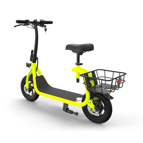 GlareWheel EB-C1 Green Commuting Electric Bike/Scooter | MaxStrata®