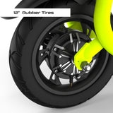 GlareWheel EB-C1 Green Commuting Electric Bike/Scooter | MaxStrata®