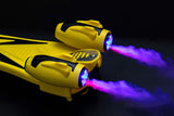 GlareWheel Smoking Rocket Y-1 Kids Scooter | MaxStrata®