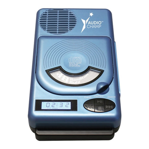HamiltonBuhl Top-Loading Portable Classroom CD Player with USB and MP3 | MaxStrata®