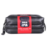 Dopp Jumbo Framed Travel Kit with Bonus Items | Toiletry Bag with 3 TSA Compliant Refillable Bottles & Toothbrush Holder