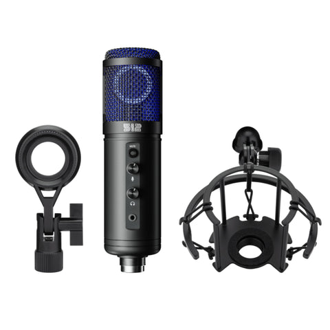 512 Audio Tempest Professional Large-Diaphragm Studio USB Microphone | MaxStrata®