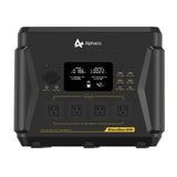AlphaESS BlackBee 2000 Portable Power Station 2203Wh Capacity with Solar Generator Capabilities | 3000 Peak Watts & 1600 Rated Watts AC Outputs | MaxStrata®
