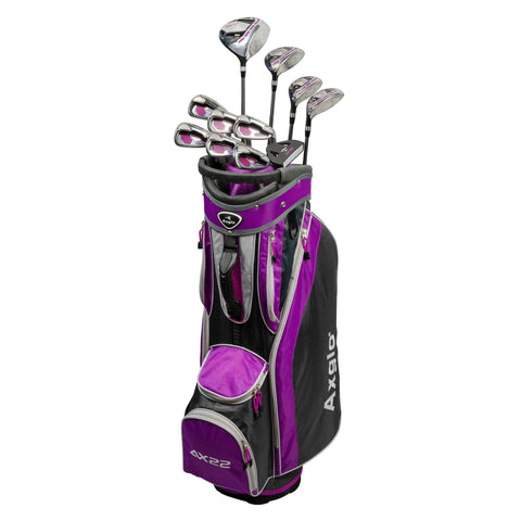 Open Box Axglo AX 22 Women's 16 Piece Complete Golf Club Set - Right Hand