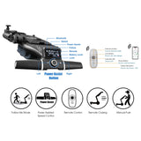 Axglo E5 Electric Follow Golf Push Cart - 5 Modes & App Connectivity