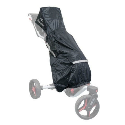 Axglo Rain Cover for Golf Push Carts & Golf Bags Black