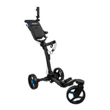 Axglo V3 Golf Push Cart - 3-Wheel - Foldable & Superior Maneuverability | MaxStrata®
