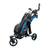 Axglo V3 Golf Push Cart - 3-Wheel - Foldable & Superior Maneuverability | MaxStrata®