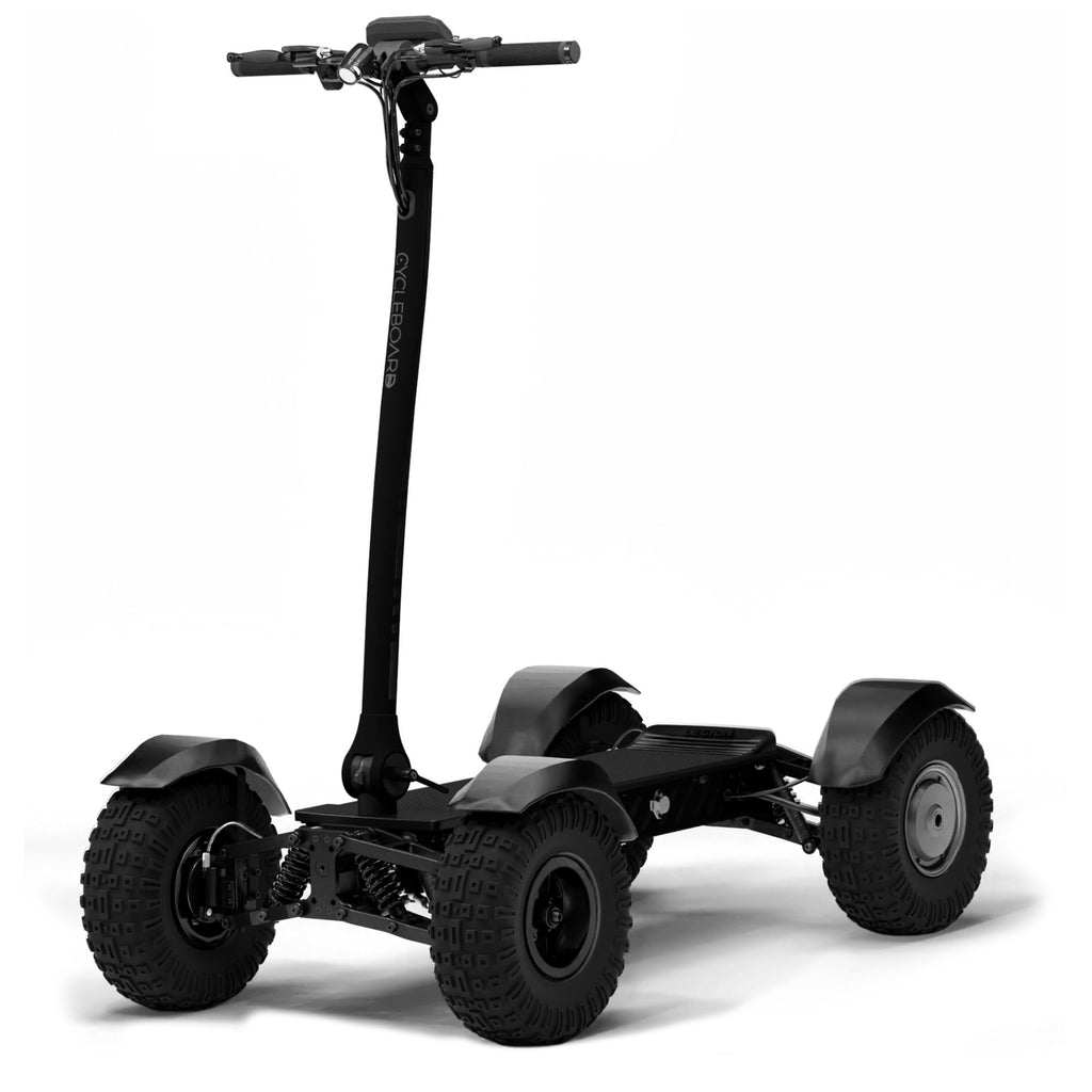 CycleBoard X-Quad 3000 All-Terrain Electric Scooter - 14" x 5" Tires