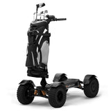 CycleBoard X-Quad 3000 Golf Electric Scooter with Bag Mount - 11" x 4" Tires