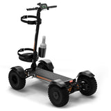 CycleBoard X-Quad 3000 Golf Electric Scooter with Bag Mount - 14" x 5" Tires