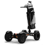 CycleBoard X-Quad 3000 Golf Electric Scooter with Bag Mount - 14" x 5" Tires