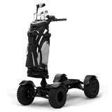 CycleBoard X-Quad 3000 Golf Electric Scooter with Bag Mount - 14" x 5" Tires