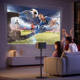 Dangbei DBOX02 4K Projector (Mars Pro 2) | Auto Keystone, 2450 ISO Lumens, Dolby Audio, 200" Screen,  4K Projector with Wifi & Bluetooth | MaxStrata®