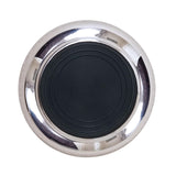 Unspill-a-Bowl® Stainless Steel Dog Bowl - Paws Pattern | No Spill, Long Ears, Slow Feeding, & Travel Bowl | MaxStrata®