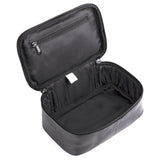 Dopp Leather Business Class Travel Express Mini-Top Zip Kit | Toiletry Bag - Black | MaxStrata®