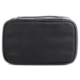 Dopp Leather Business Class Travel Express Mini-Top Zip Kit | Toiletry Bag - Black | MaxStrata®