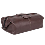 Dopp Country Saddle Traditional Framed Kit | Toiletry Bag - Brown | MaxStrata®