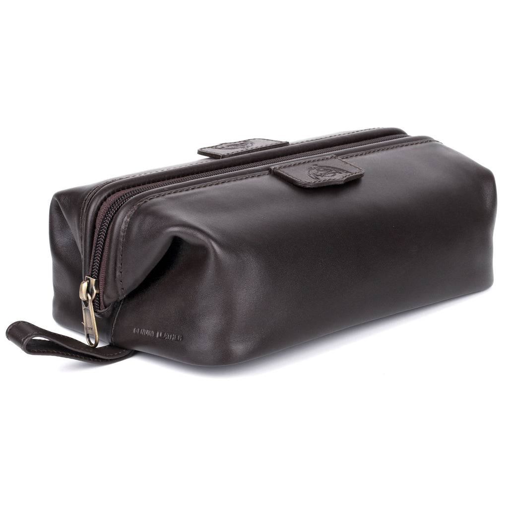 Dopp Leather First Class Seasoned Traveler Admiral Kit