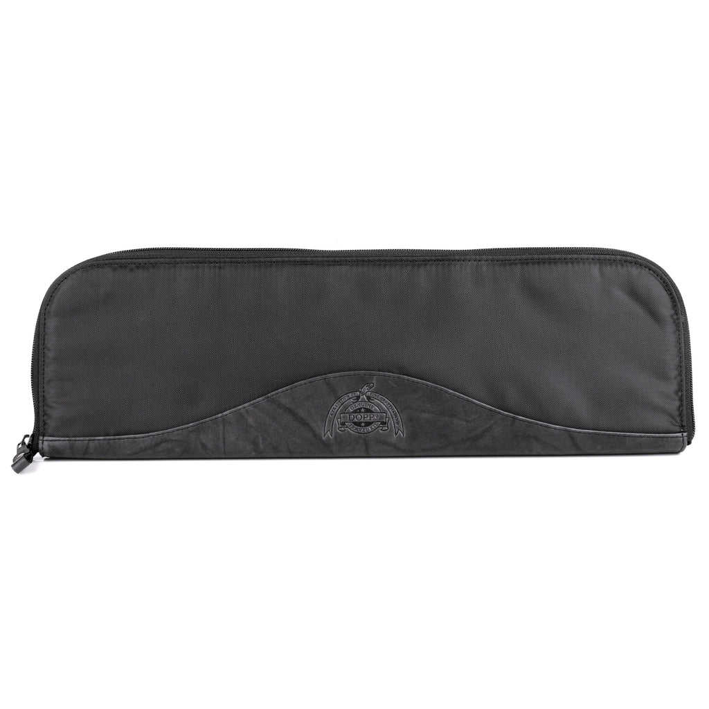 Dopp Nylon Tie Case with Leather Trim in Black | MaxStrata®