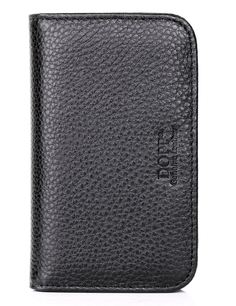 Dopp Pik-Me-Up Leather Snap Card Case Wallet | MaxStrata®