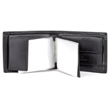 Dopp Regatta Convertible Billfold Wallet with Zip Bill Compartment - Black | MaxStrata®