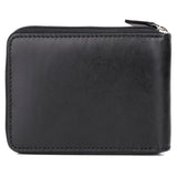 Dopp Regatta Zip-Around Billfold with Zip Bill Compartment - Black | MaxStrata®