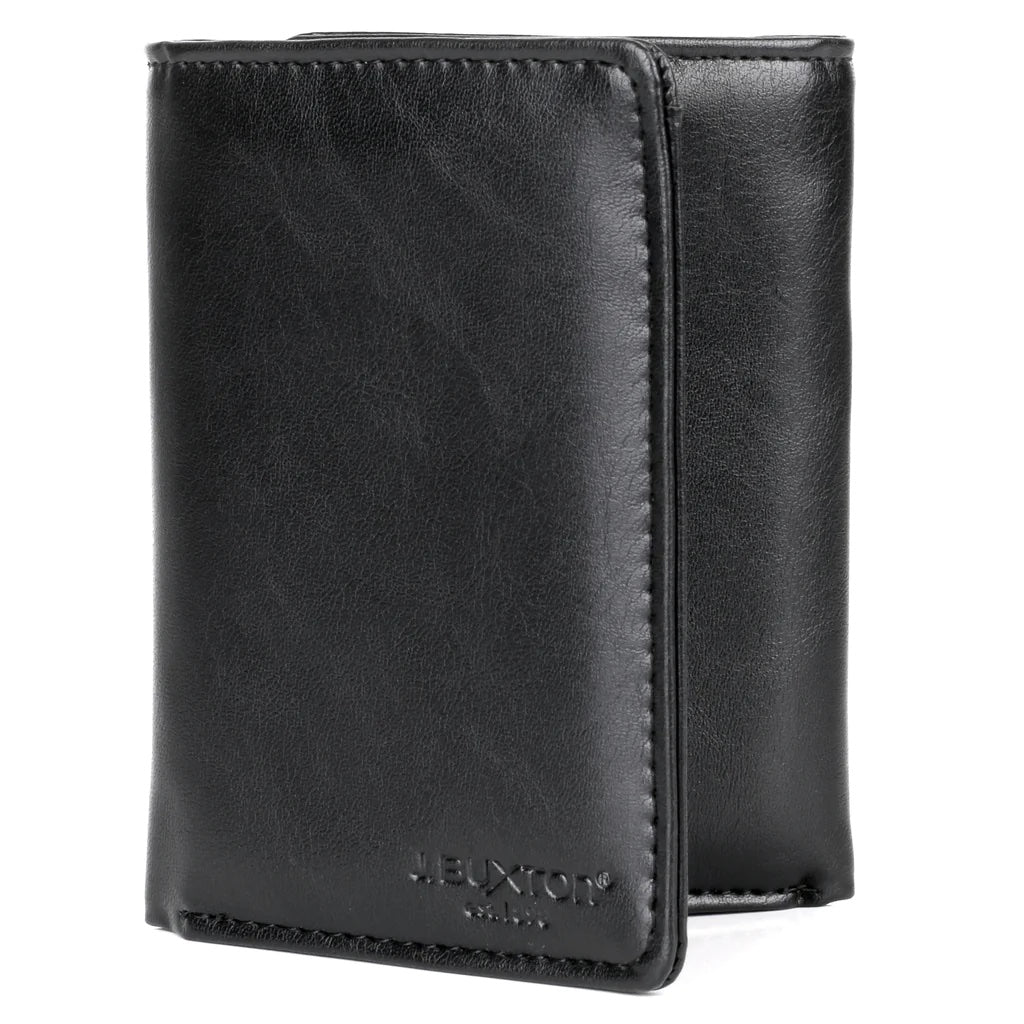 J. Buxton D-Type RFID Three-Fold Wallet | MaxStrata®