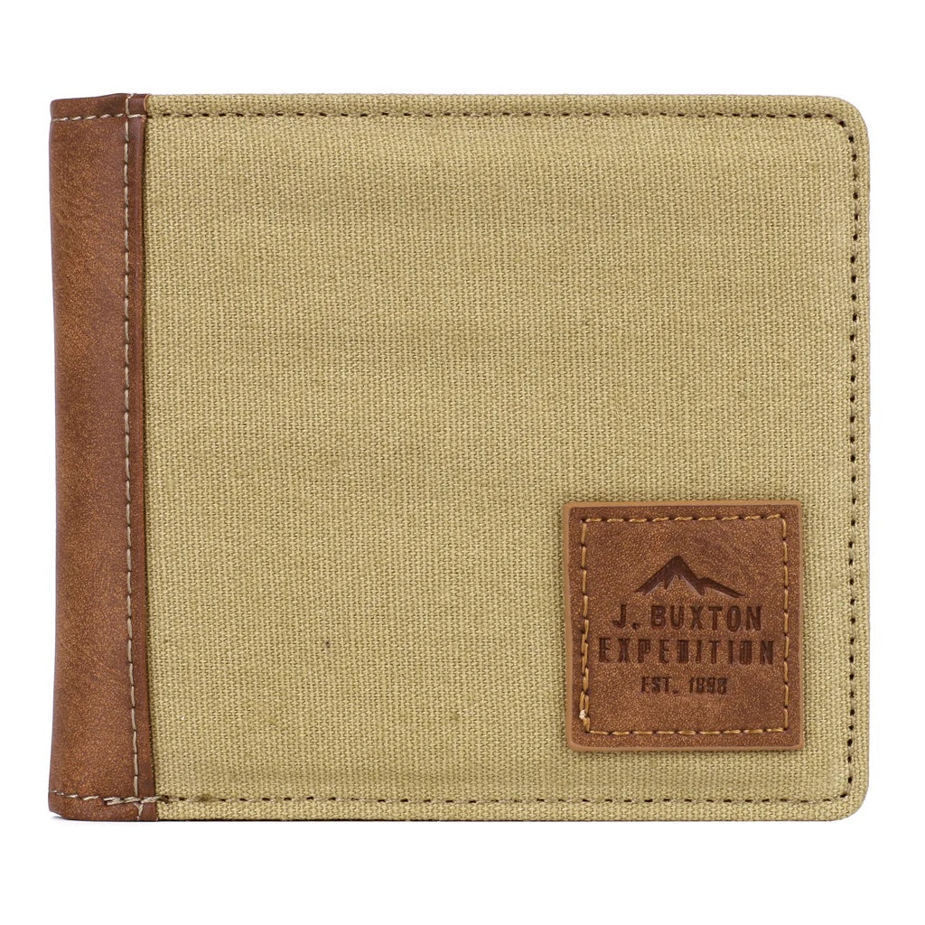 J. Buxton Expedition II Huntington Gear RFID Slimfold Wallet