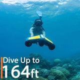 Geneinno S1 Plus Underwater Scooter, Dual Propellers with 2-Speeds | MaxStrata®