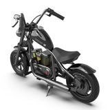 HYPER GOGO Cruiser 12 Plus Kids Electric Motorcycle – Safe Ride-On Motorbike with Fog, Bluetooth Speakers & RGB Lights