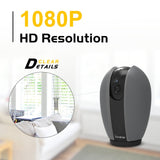 iView CAM100 Smart Home Security Camera with Motion Detection, Wireless Remote App Control | MaxStrata®