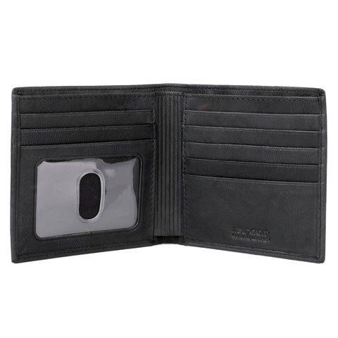 J. Buxton Dakota Cardex Leather Wallet with ID Window | MaxStrata®