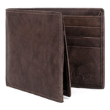 J. Buxton Dakota Credit Card RFID Blocking Billfold Leather Wallet | MaxStrata®