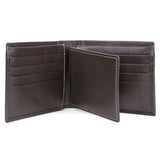 J. Buxton Sandokan Convertible Thinfold Wallet & Removable Card Case - Brown | MaxStrata®