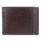 J. Buxton Sandokan Convertible Thinfold Wallet & Removable Card Case - Brown | MaxStrata®