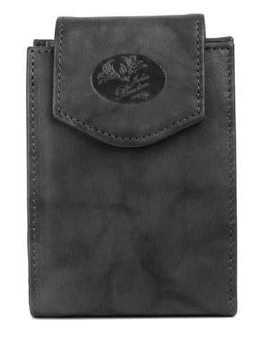 Julia Buxton Heiress Leather Convertible RFID Blocking Billfold Wallet | MaxStrata®