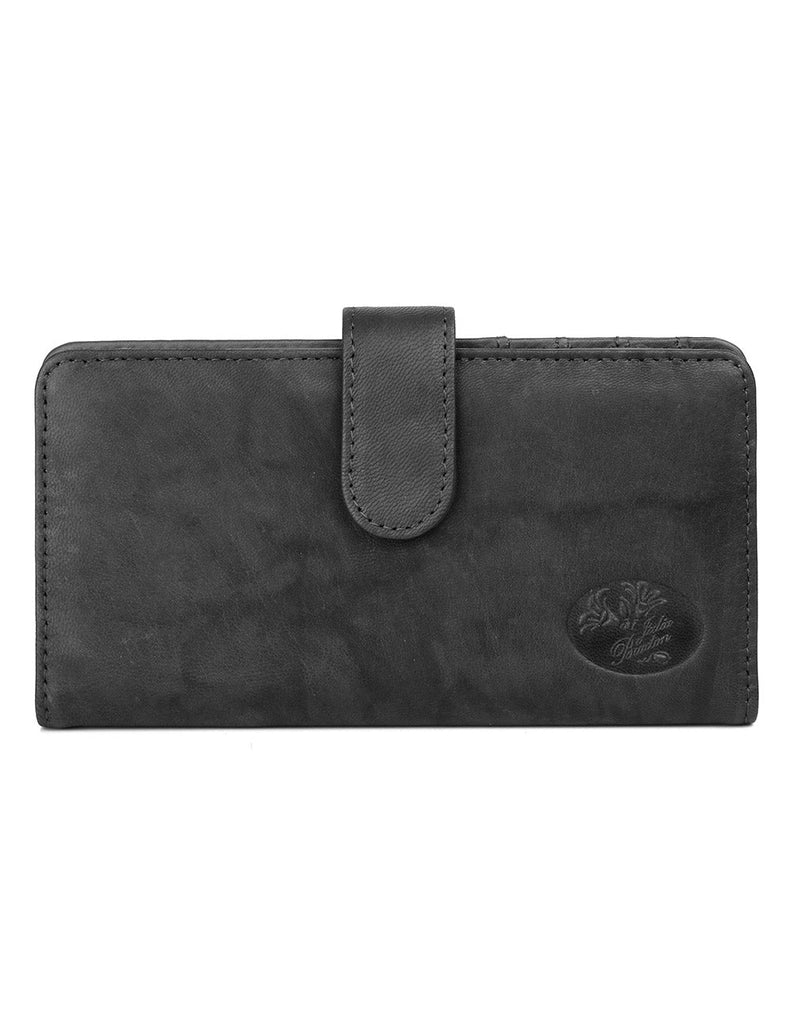 Julia Buxton Heiress Leather Pik-Me-Up Checkbook Keeper & Wallet | MaxStrata®