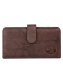 Julia Buxton Heiress Leather Pik-Me-Up Checkbook Keeper & Wallet | MaxStrata®