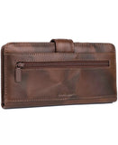 Julia Buxton Heiress Leather Pik-Me-Up Checkbook Keeper & Wallet | MaxStrata®