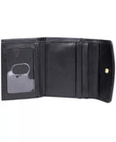 Julia Buxton Heiress Leather Pik-Me-Up Mini-Trifold Wallet | MaxStrata®