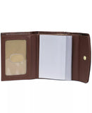 Julia Buxton Heiress Leather Pik-Me-Up Mini-Trifold Wallet | MaxStrata®