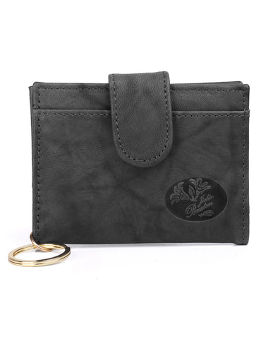 Julia Buxton Heiress Leather Pik-Me-Up Tab Card Case | MaxStrata®