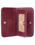 Julia Buxton Hudson Leather Pik-Me-Up Snap Card Case | MaxStrata®