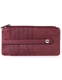 Julia Buxton Hudson Leather Pik-Me-Up Thin Card Holder | MaxStrata®