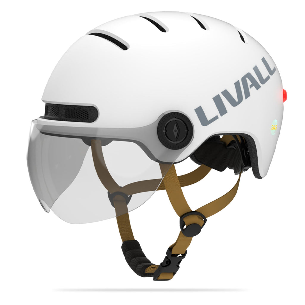 LIVALL L23 Cycling Smart Helmet with Visor - Medium (21.3- 22.8 in)