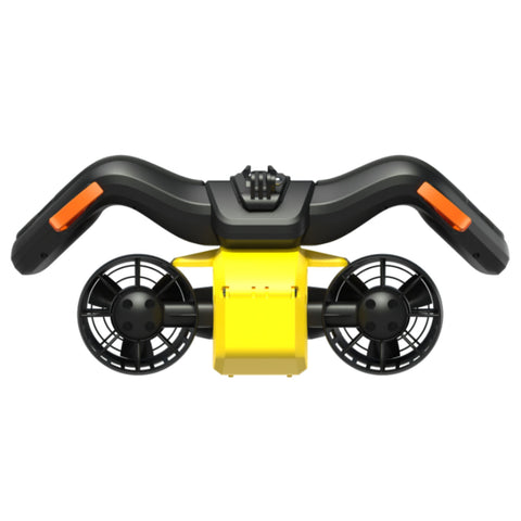 LEFEET C1 Seagull Underwater Scooter with 2 Speeds & Action Camera Mount - Yellow | MaxStrata®