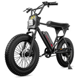 Macfox X1S Fat Tire Electric Commuter Bike | 500W Motor, 25mph, Dual Battery Compatible
