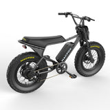 Macfox X7 Fat Tire Electric Bike | 500W Motor, 25MPH, Long Range, Dual Battery Compatible