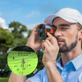 MiLESEEY GPF12 Magnetic Golf Range Finder with Flag Locking & Vibration Pulse Technology | MaxStrata®